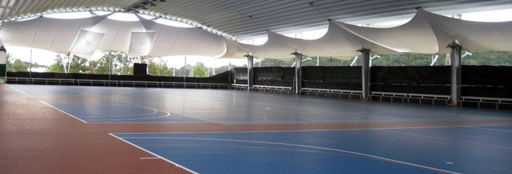 Futsal Centre, Redlynch, Queensland, Australia - Decoflex™ Universal Indoor Sports Flooring